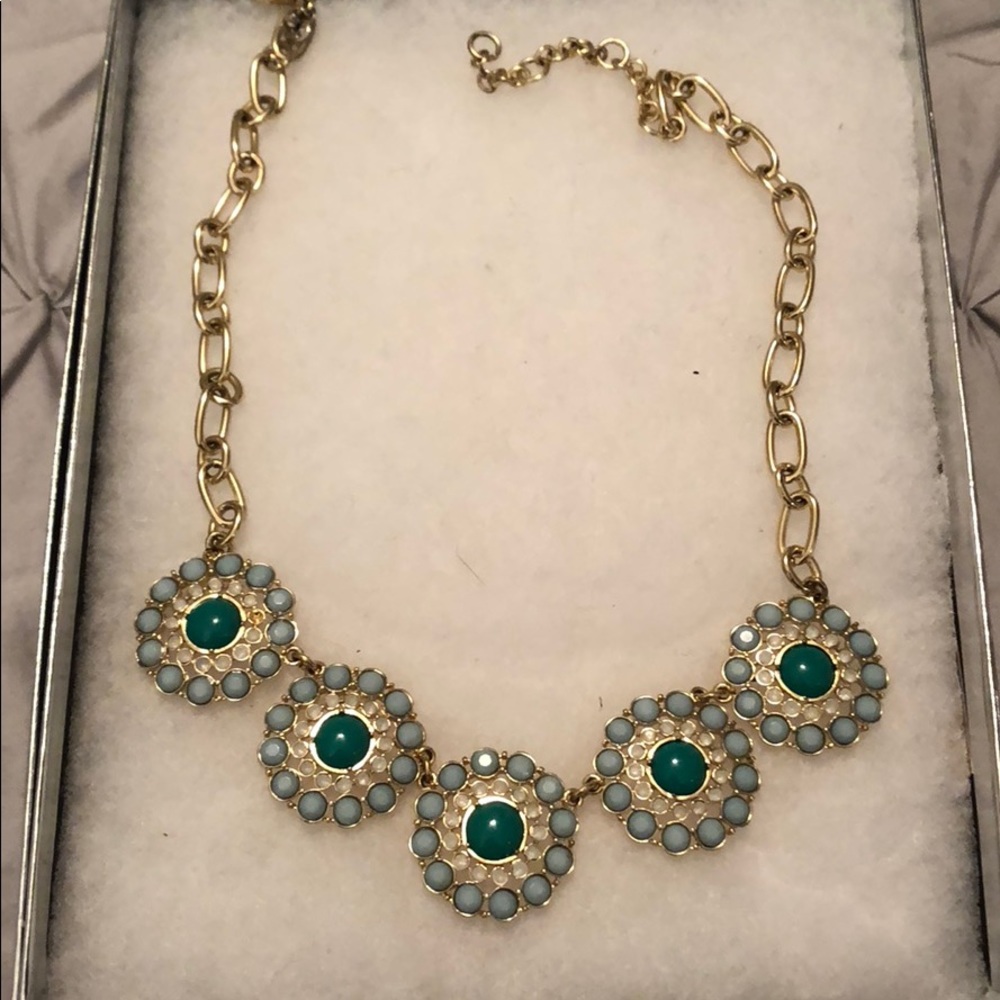 J.Crew Turquoise statement necklace